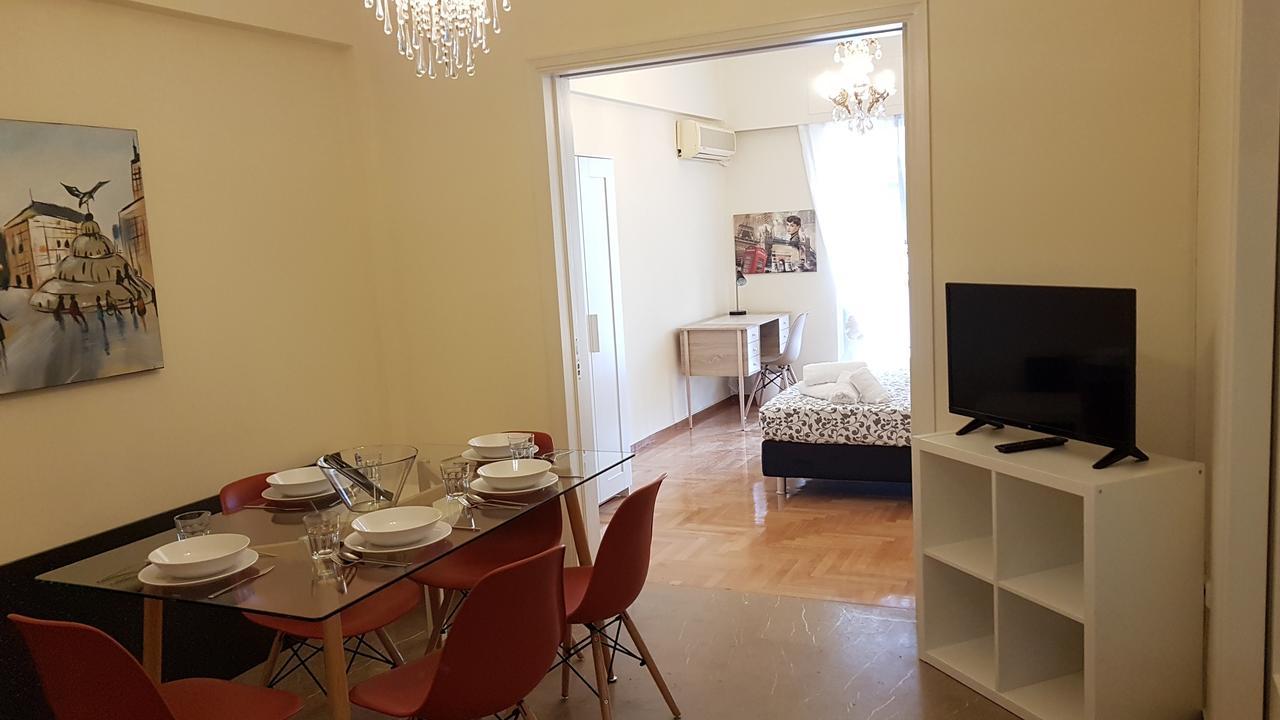 Menta Errathens Apartment - Athens Center, 5 Bd, 2 Bath Exterior foto